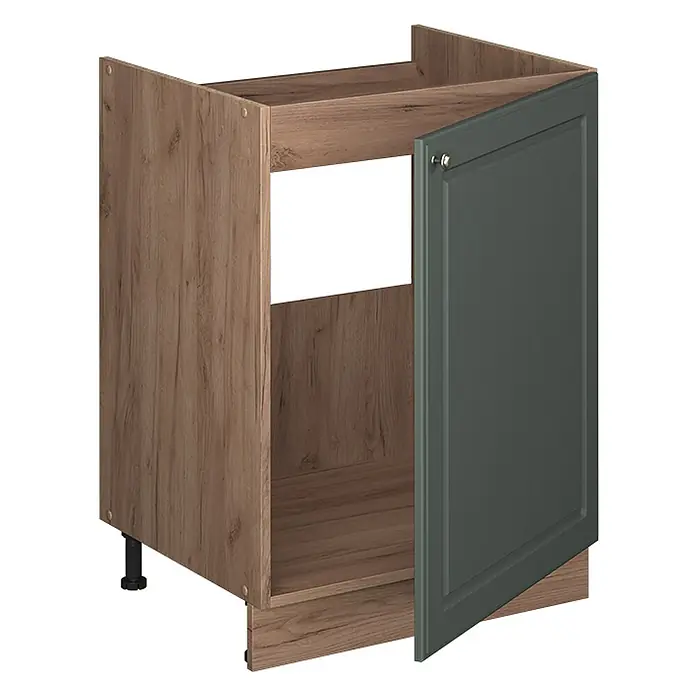 Spülenunterschrank Fame-Line 60 cm Grün-Gold Landhaus Art.-Nr. 63394 - 
