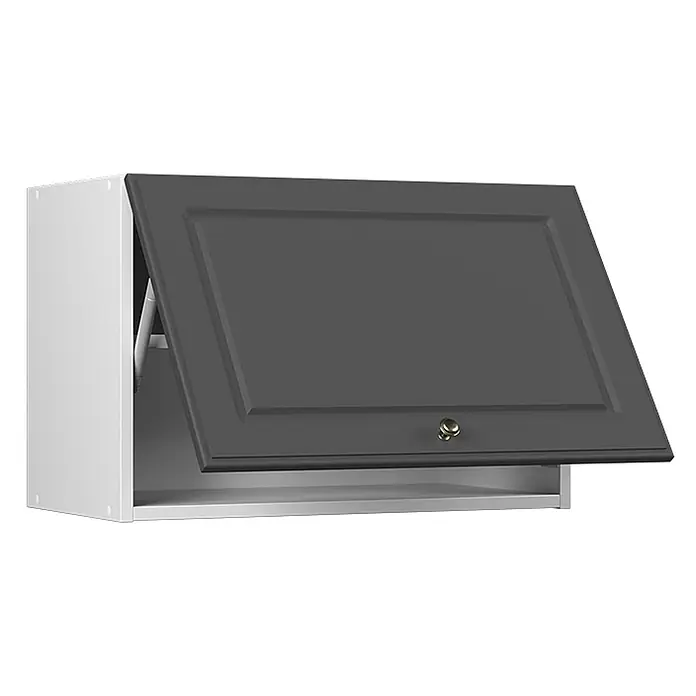 Hängeschrank Fame-Line 60 cm Anthrazit-Gold Landhaus Art.-Nr. 61532 - 
