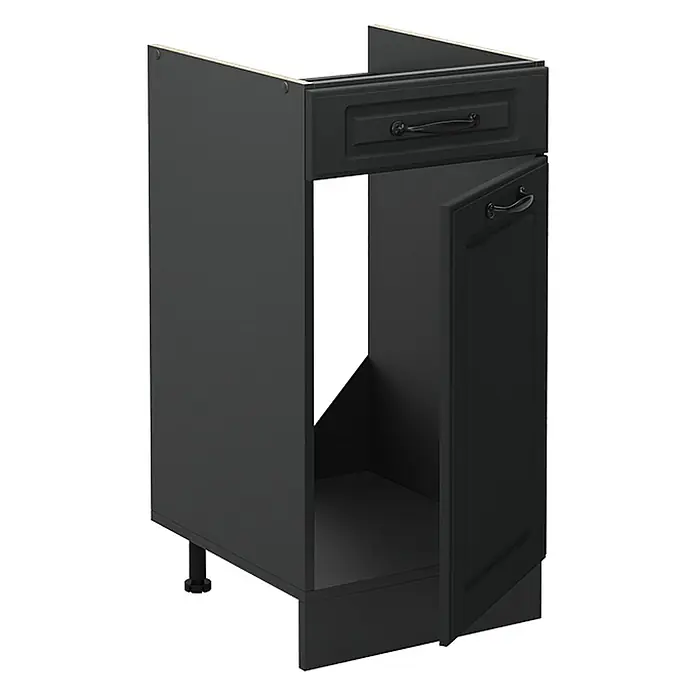 Küchenunterschrank R-Line 40 cm Anthrazit Landhaus Art.-Nr. 61018 - 