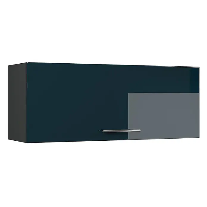 Hängeschrank Fame-Line 100 cm Dunkelblau Hochglanz Art.-Nr. 61573 - 