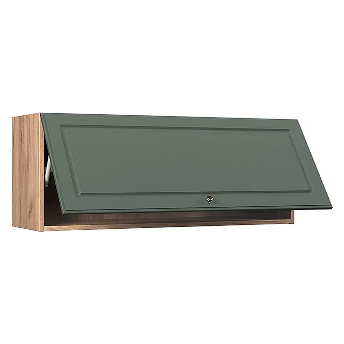 Hängeschrank Fame-Line 100 cm Grün-Gold Landhaus Art.-Nr. 61581 - 