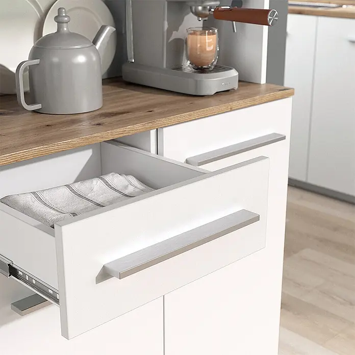 Küchenbuffet Pure 80.2 cm Weiß Art.-Nr. 59915 - 