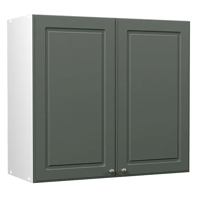 Hängeschrank Fame-Line 80 cm Grün-Gold Landhaus Art.-Nr. 62801 - 