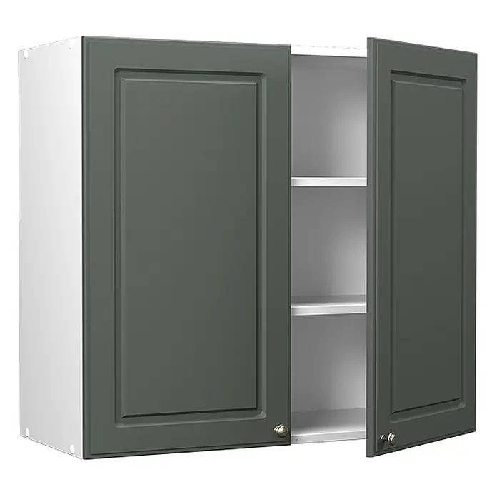Hängeschrank Fame-Line 80 cm Grün-Gold Landhaus Art.-Nr. 62801 - 