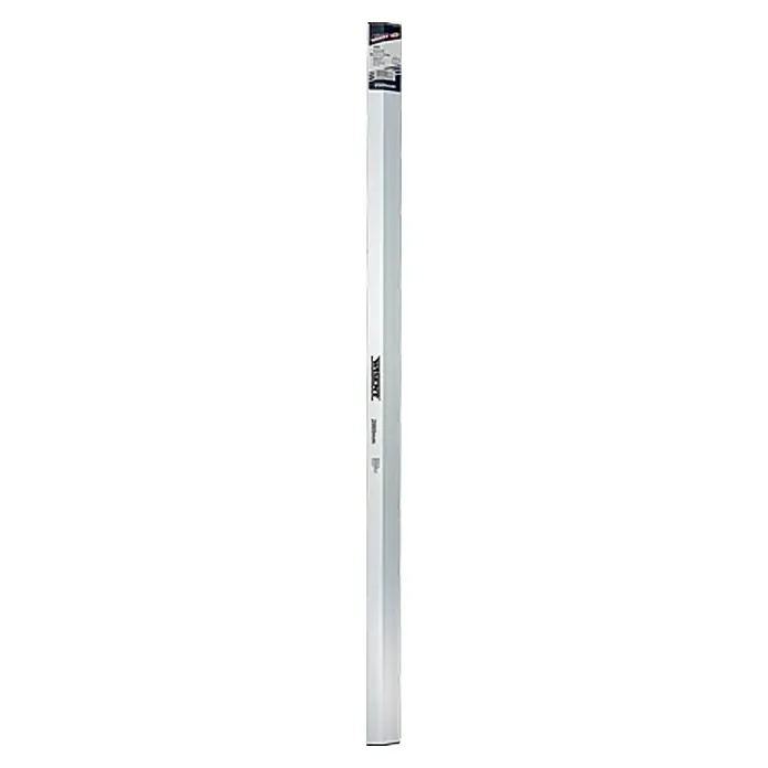 Wisent Aluminium-Abziehlatte - Länge: 200 cm, Trapez - Langes, silbernes Husky Regal, ideal für die Organisation von Werkzeugen und Zubehör in Werkstätten oder Garagen.