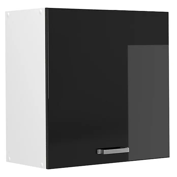 Hängeschrank R-Line 60 cm Schwarz Hochglanz Art.-Nr. 65785 - 