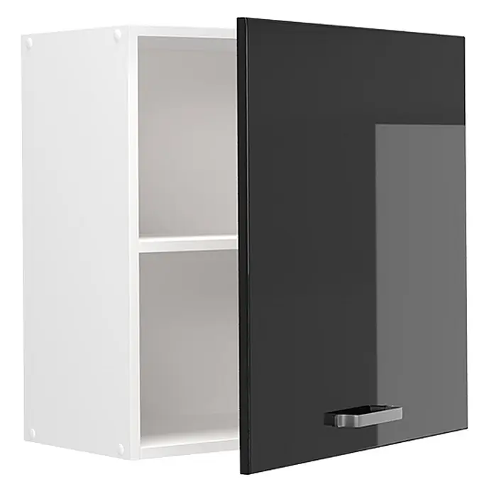 Hängeschrank R-Line 60 cm Schwarz Hochglanz Art.-Nr. 65785 - 