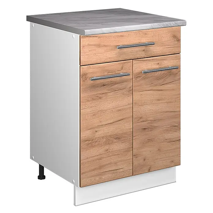 Küchenunterschrank Fame-Line 60 cm Goldkraft Eiche Art.-Nr. 60943 - 