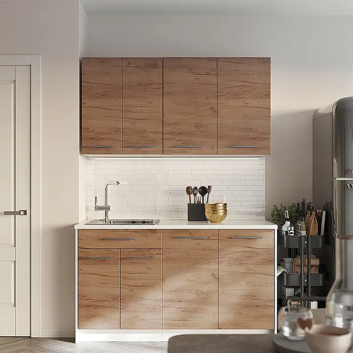 Hängeschrank Fame-Line 80 cm Goldkraft Eiche Art.-Nr. 62796 - 