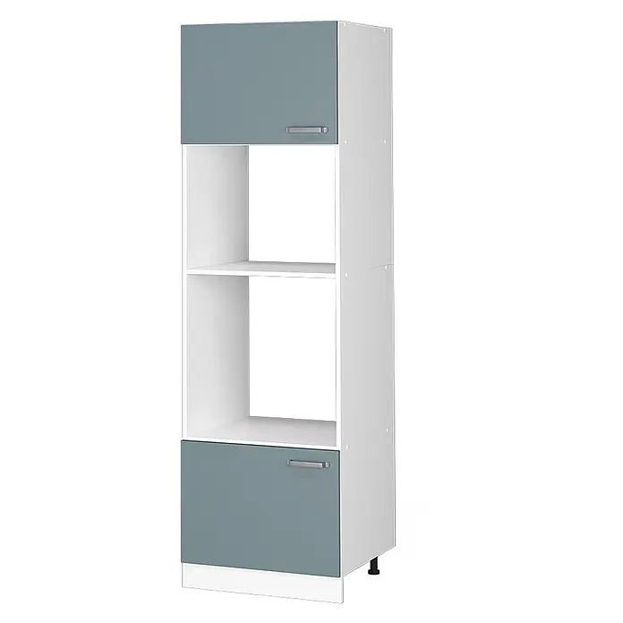 Küchenfront R-Line 59.6 cm Blau-Grau Art.-Nr. 40943 - 