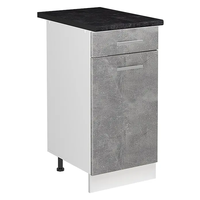 Spülenunterschrank R-Line 40 cm Beton Art.-Nr. 72865 - 