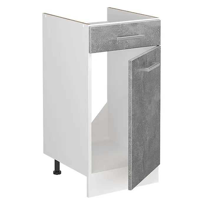 Spülenunterschrank R-Line 40 cm Beton Art.-Nr. 72865 - 