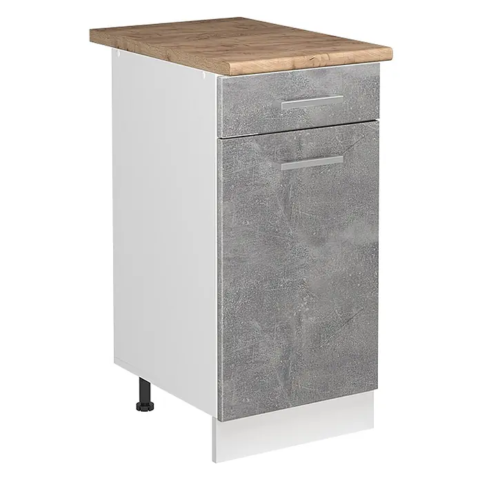 Spülenunterschrank R-Line 40 cm Beton Art.-Nr. 72866 - 