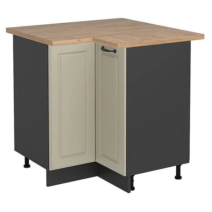 Eckunterschrank R-Line 75.6 cm Sand Landhaus Art.-Nr. 71162 - 