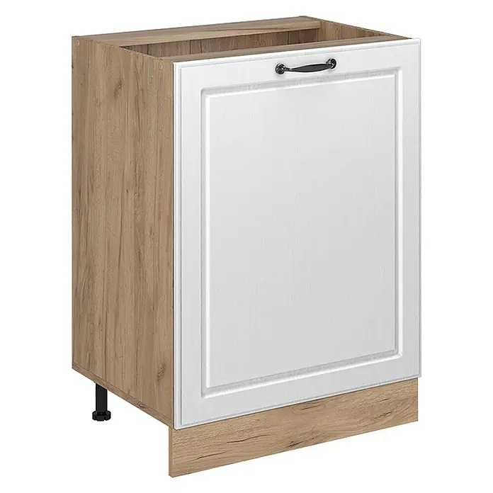 Küchenunterschrank R-Line 60 cm Weiß Landhaus Art.-Nr. 72182 - 