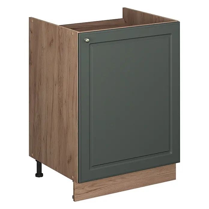 Spülenunterschrank Fame-Line 60 cm Grün-Gold Landhaus Art.-Nr. 63391 - 