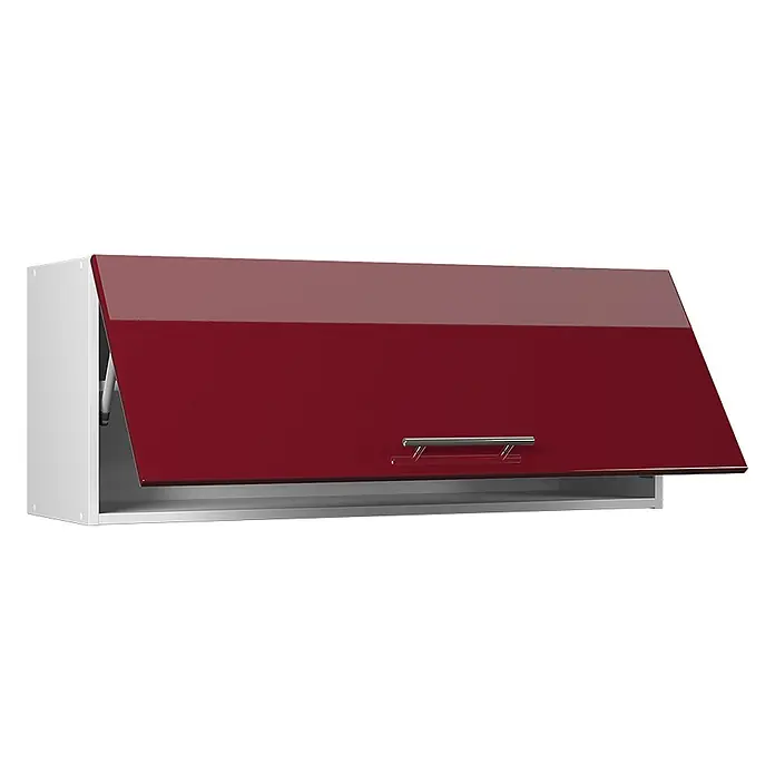 Hängeschrank Fame-Line 100 cm Bordeaux Hochglanz Art.-Nr. 61565 - 
