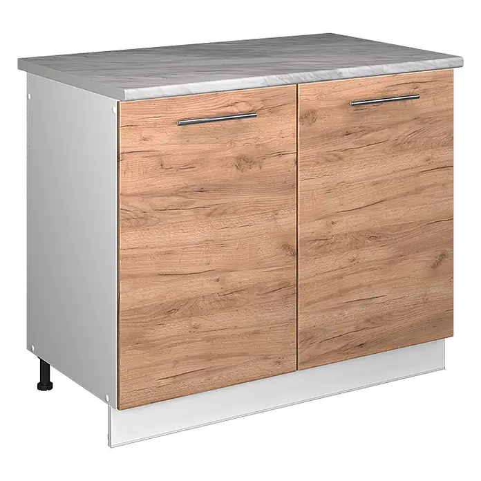 Spülenunterschrank Fame-Line 100 cm Goldkraft Eiche Art.-Nr. 61910 - 