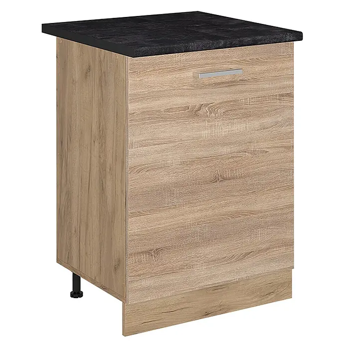 Küchenunterschrank R-Line 60 cm Sonoma Art.-Nr. 72203 - 