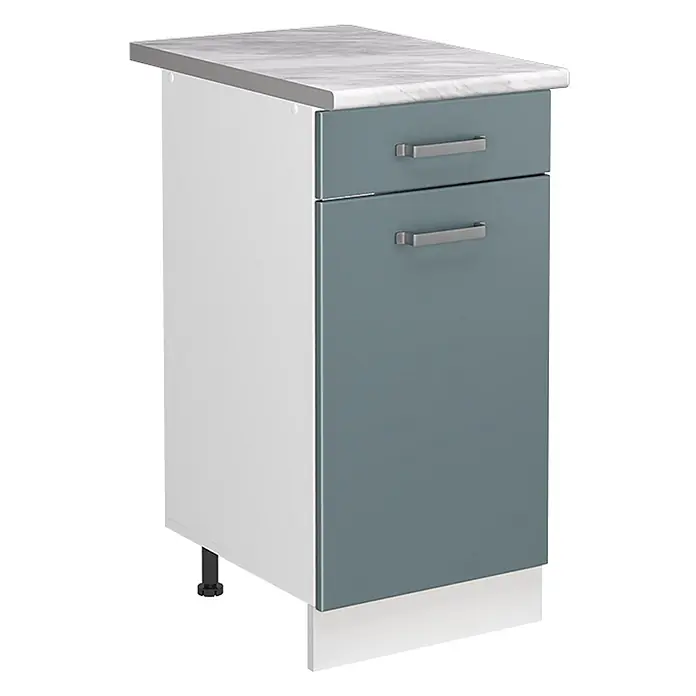 Spülenunterschrank R-Line 40 cm Blau-Grau Art.-Nr. 72871 - 