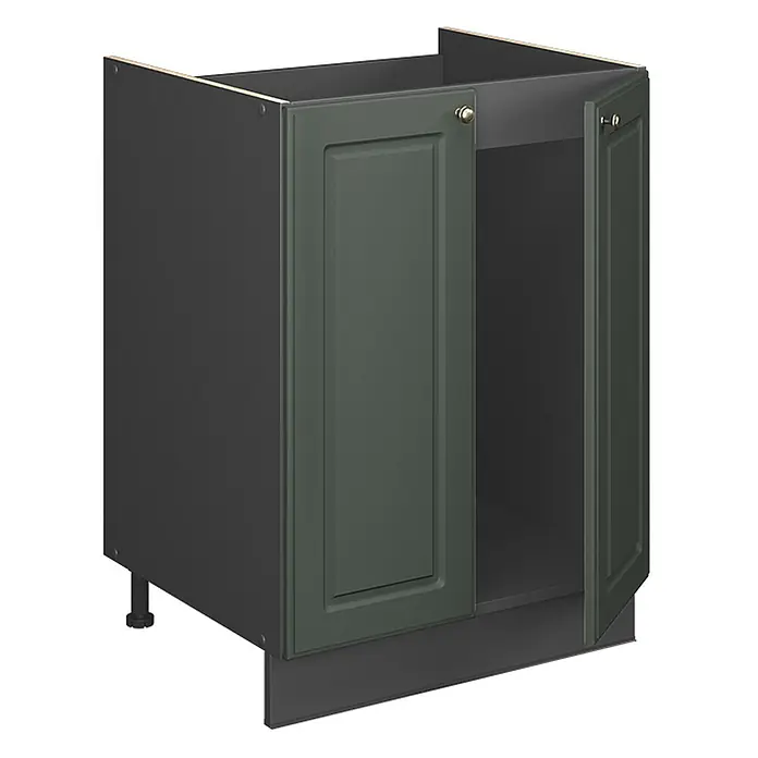 Spülenunterschrank Fame-Line 60 cm Grün-Gold Landhaus Art.-Nr. 65272 - 