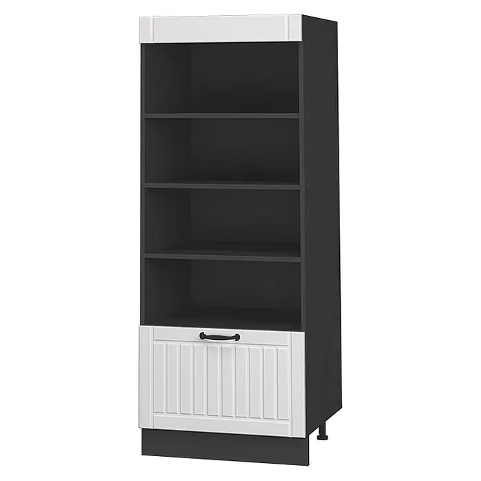 Vorratsschrank Fame-Line 60 cm Weiß Landhaus Art.-Nr. 62230 - 