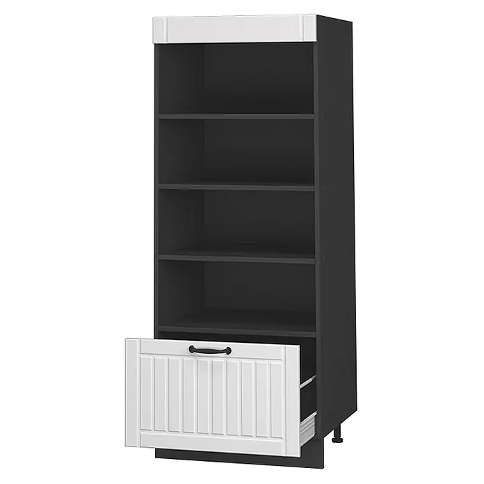 Vorratsschrank Fame-Line 60 cm Weiß Landhaus Art.-Nr. 62230 - 