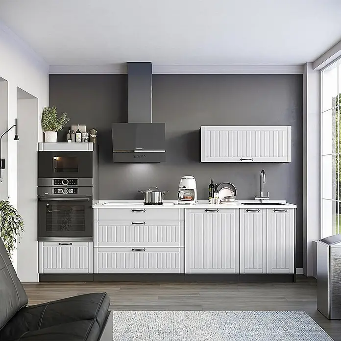 Vorratsschrank Fame-Line 60 cm Weiß Landhaus Art.-Nr. 62230 - 