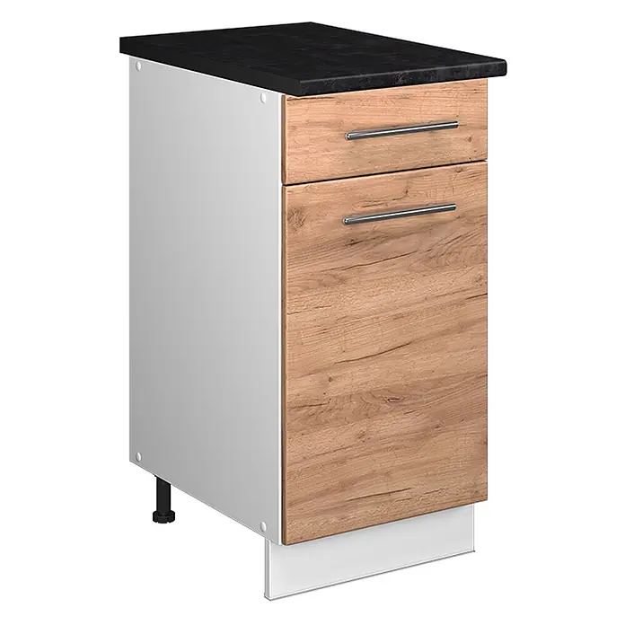 Küchenunterschrank Fame-Line 40 cm Goldkraft Eiche Art.-Nr. 60891 - 