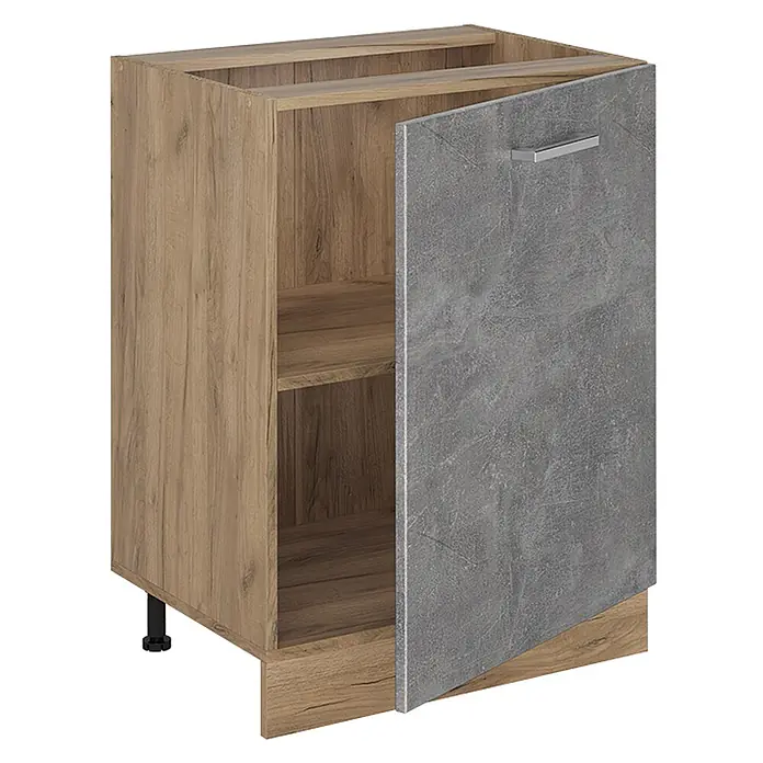 Küchenunterschrank R-Line 60 cm Beton Art.-Nr. 72154 - 