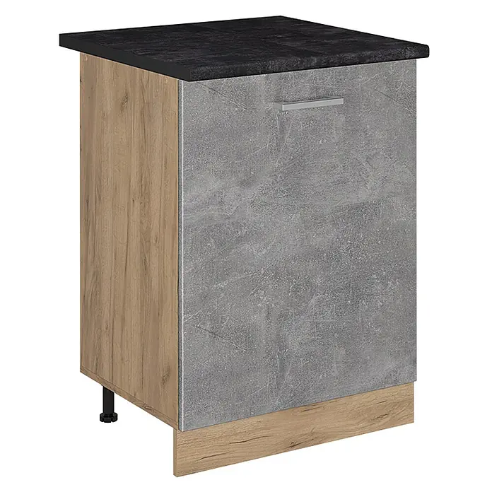 Küchenunterschrank R-Line 60 cm Beton Art.-Nr. 72155 - 