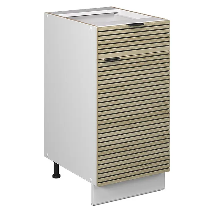 Küchenunterschrank Fame-Line 40 cm Eiche Paneel Art.-Nr. 60930 - 
