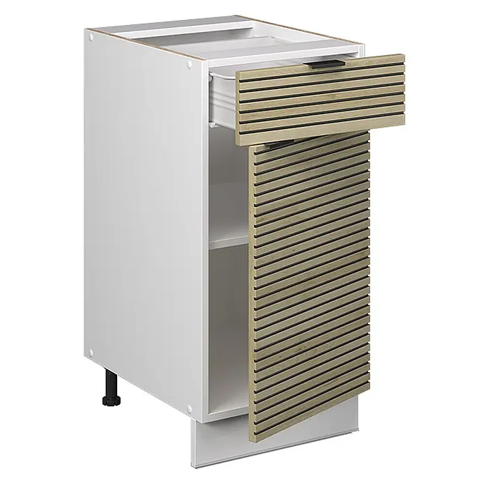 Küchenunterschrank Fame-Line 40 cm Eiche Paneel Art.-Nr. 60930 - 