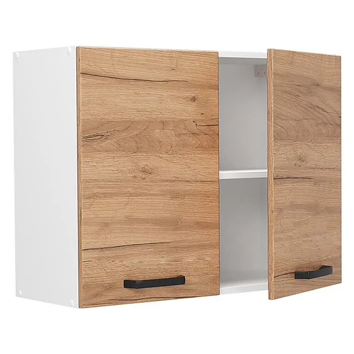 Küchenglasschrank R-Line 80 cm Goldkraft Eiche Art.-Nr. 71446 - 