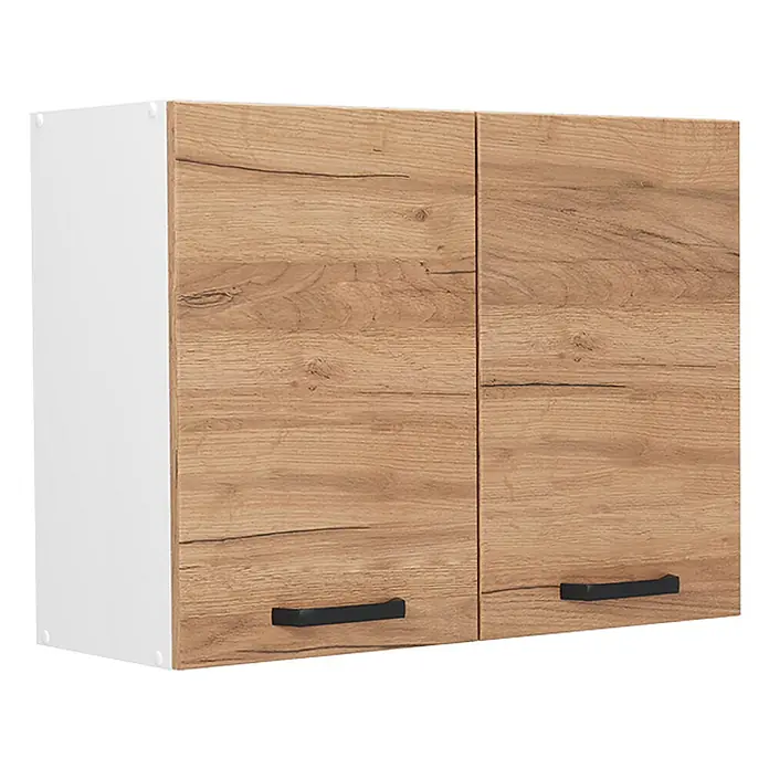 Küchenglasschrank R-Line 80 cm Goldkraft Eiche Art.-Nr. 71446 - 