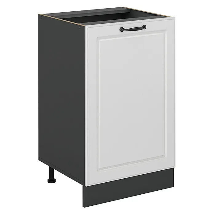 Küchenunterschrank R-Line 50 cm Weiß Landhaus Art.-Nr. 70235 - 