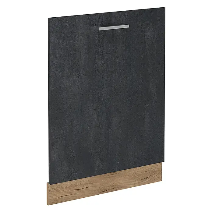 Geschirrspülblende R-Line 60 cm Schwarz Beton Art.-Nr. 54528 - 