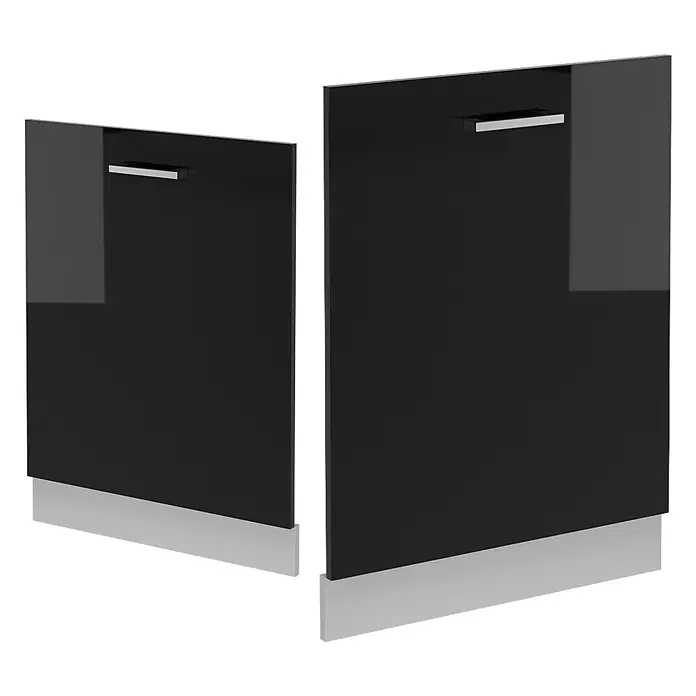 Geschirrspülblende R-Line 60 cm Schwarz Hochglanz Art.-Nr. 54958 - 