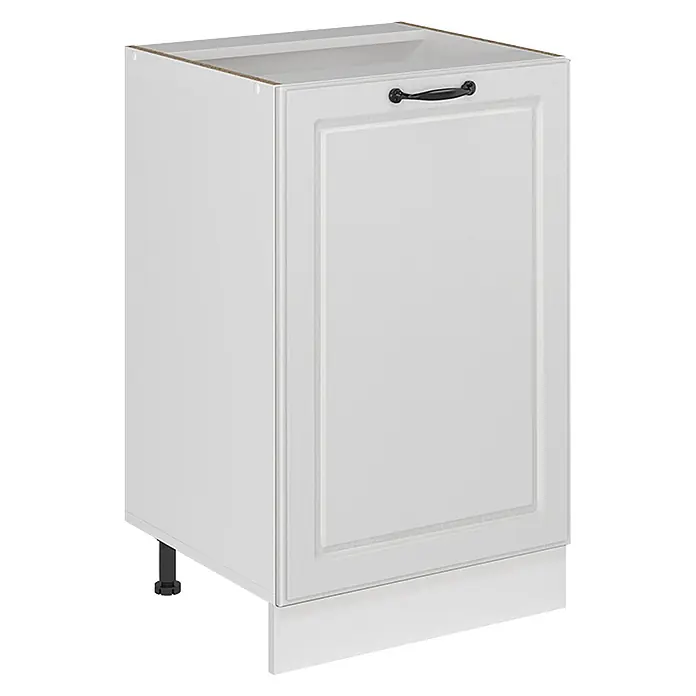 Küchenunterschrank R-Line 50 cm Weiß Landhaus Art.-Nr. 70123 - 