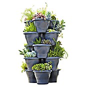 Elho Corsica Vertical Garden Posuda za biljke (Antracit, 44 x 34 x 16 cm, Plastika)