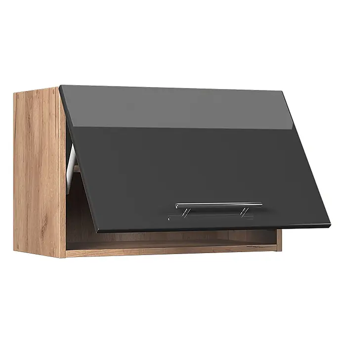 Hängeschrank Fame-Line 60 cm Anthrazit Hochglanz Art.-Nr. 61551 - 