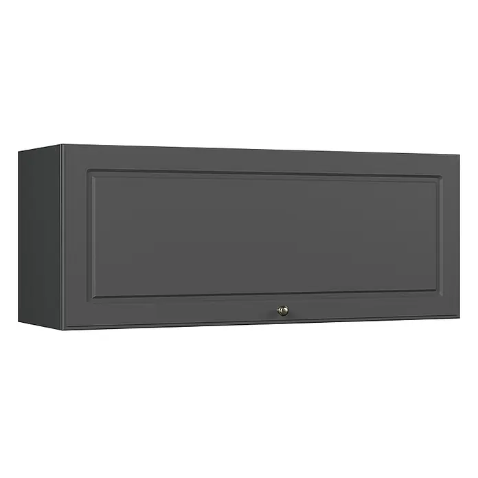 Hängeschrank Fame-Line 100 cm Anthrazit-Gold Landhaus Art.-Nr. 61568 - 