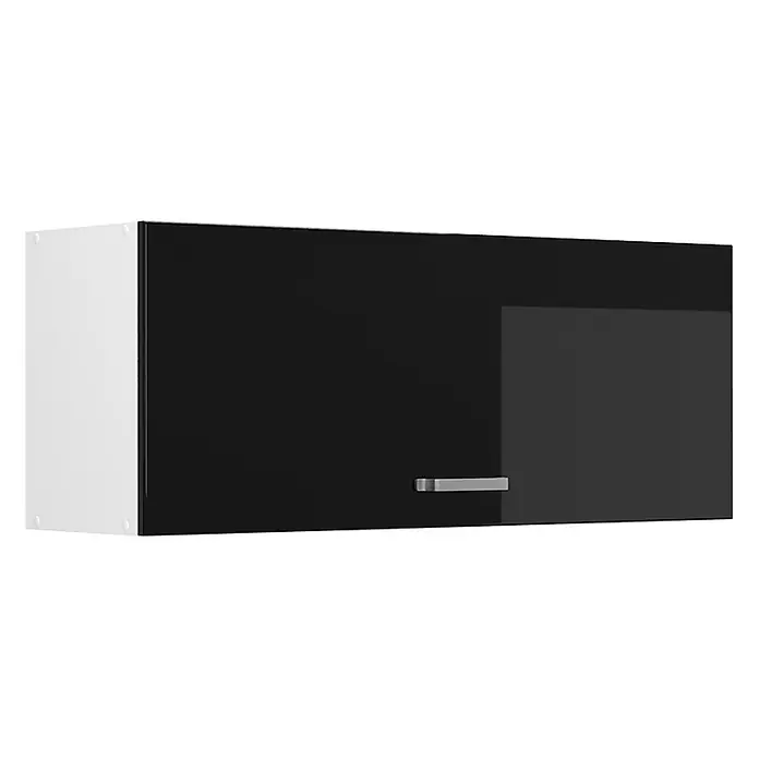 Hängeschrank R-Line 100 cm Schwarz Hochglanz Art.-Nr. 63152 - 