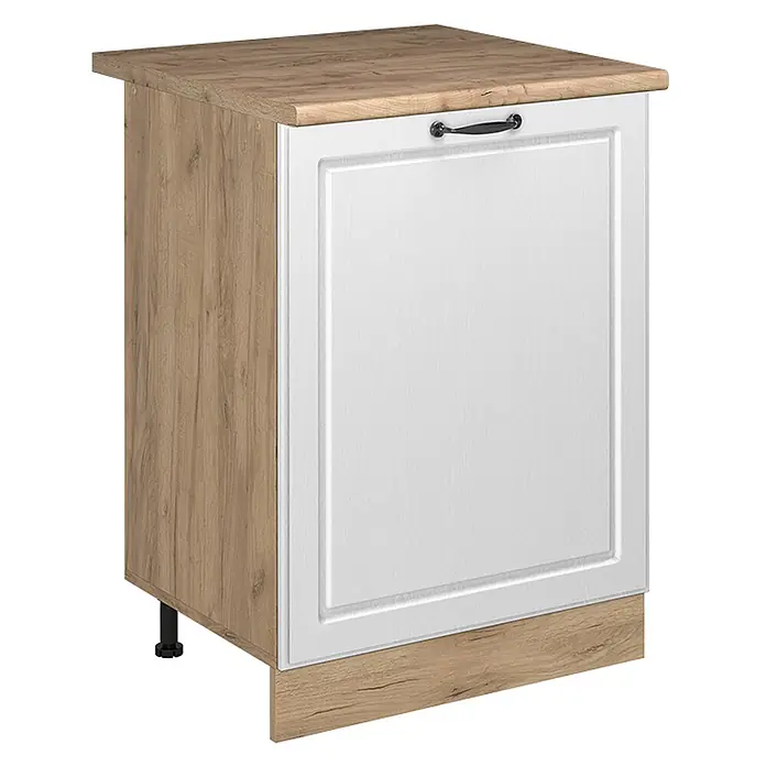 Küchenunterschrank R-Line 60 cm Weiß Landhaus Art.-Nr. 72184 - 