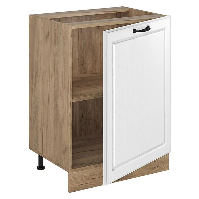 Küchenunterschrank R-Line 60 cm Weiß Landhaus Art.-Nr. 72182 - 