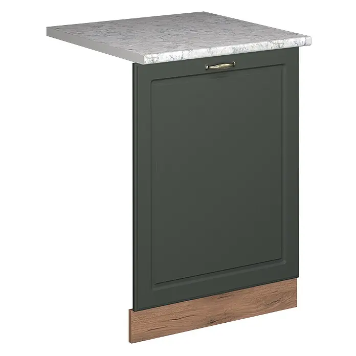 Geschirrspülblende Fame-Line 60 cm Grün-Gold Landhaus Art.-Nr. 55302 - 