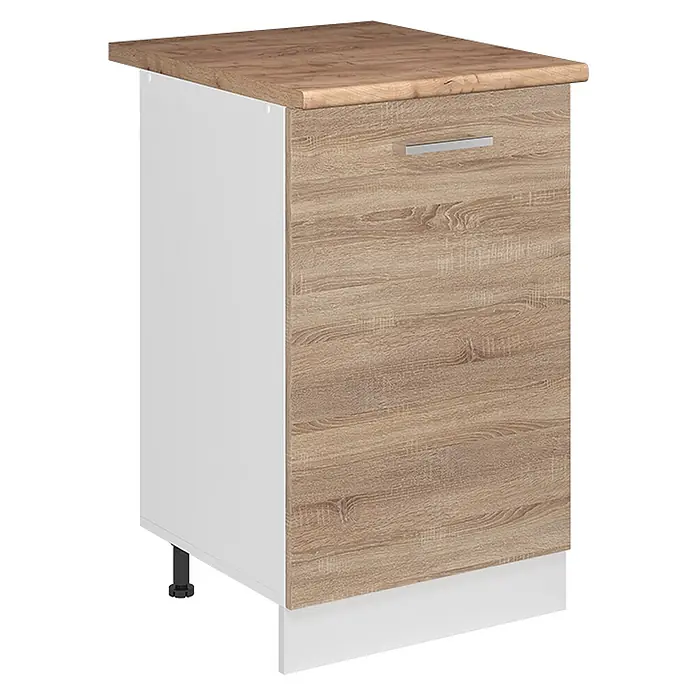 Küchenunterschrank R-Line 50 cm Sonoma Art.-Nr. 70165 - 