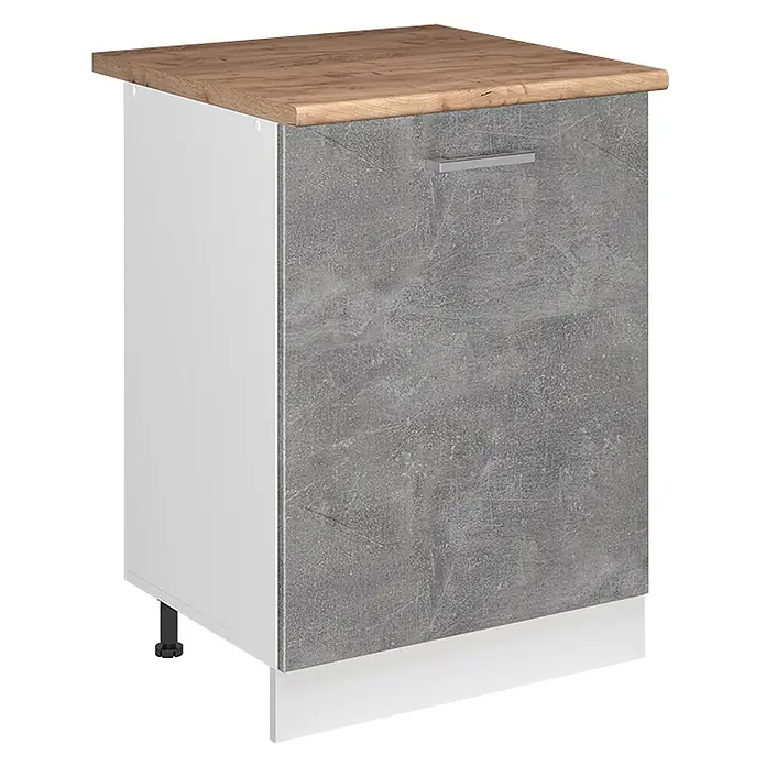 Küchenunterschrank R-Line 60 cm Beton Art.-Nr. 72092 - 