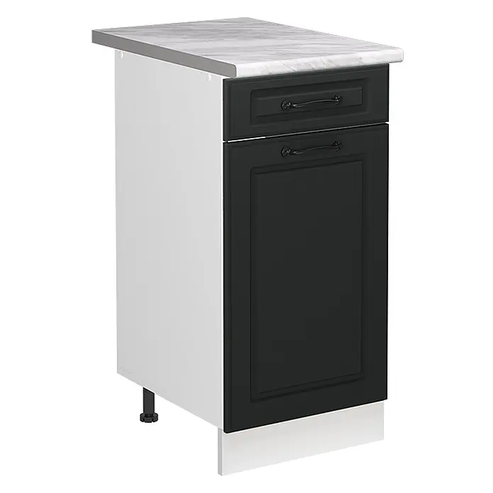 Spülenunterschrank R-Line 40 cm Anthrazit Landhaus Art.-Nr. 72863 - 