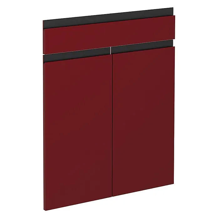 Küchenfront R-Line 59.6 cm Rot Art.-Nr. 39523 - 